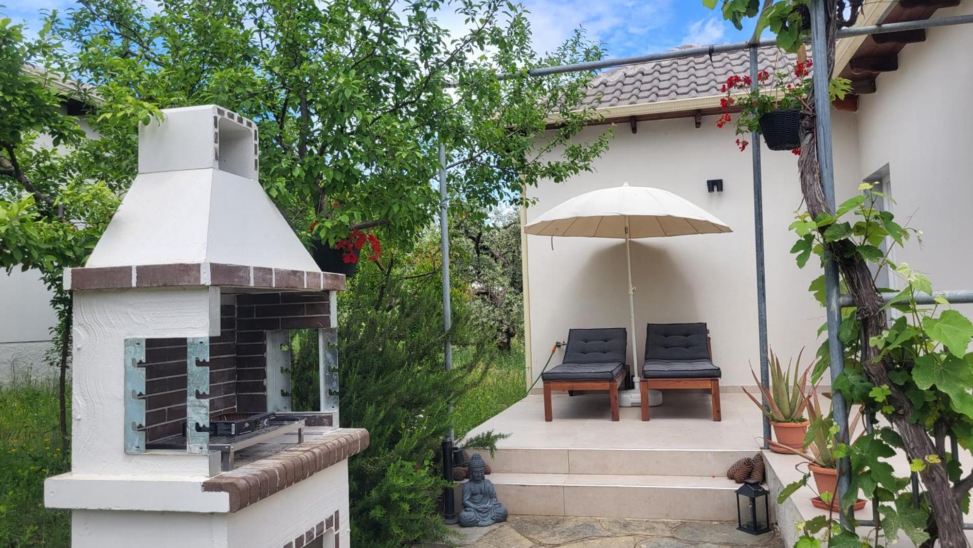 Ioannis Houses - Gemuetliches Ferienhaus Im Olivenhain สกาลา โปเตมิอัส ภายนอก รูปภาพ